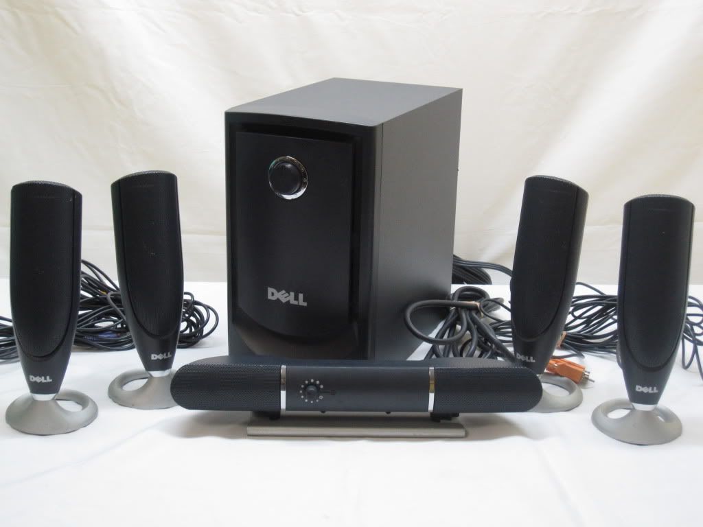 dell mms 5650 home heather computer speaker system 5 1